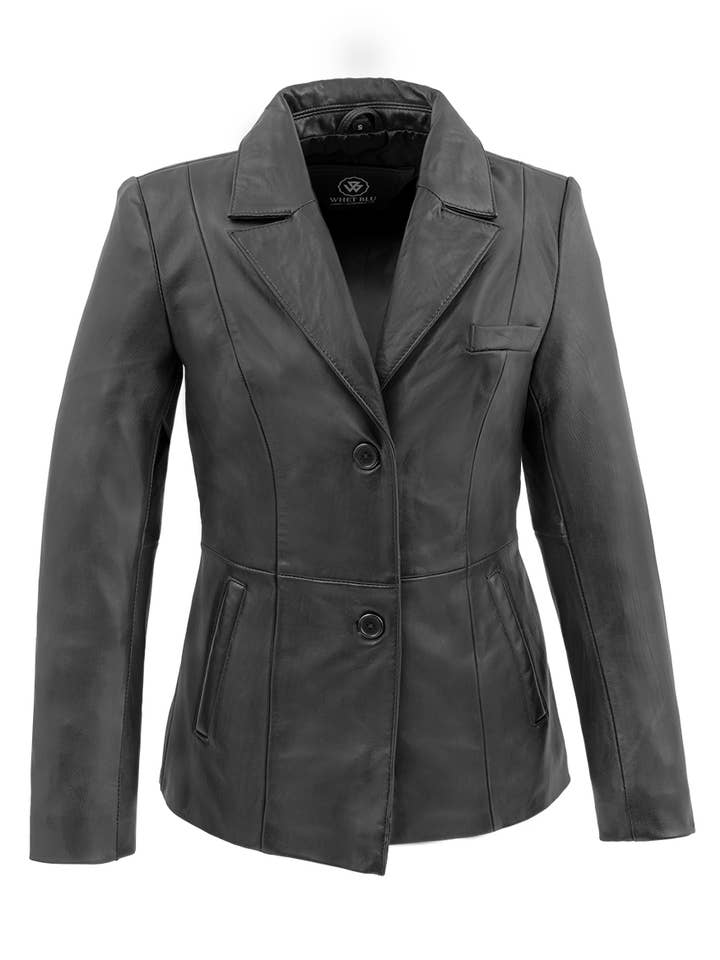 Mia - Women’s New Zealand lambskin Jacket for wholesale by Jim and MaryLou