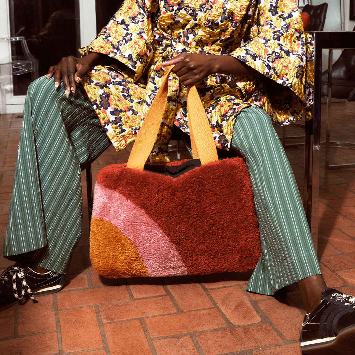 Apothicc - Wholesale Tote Bag - Women's - Sunset Tufted Tote Bag2