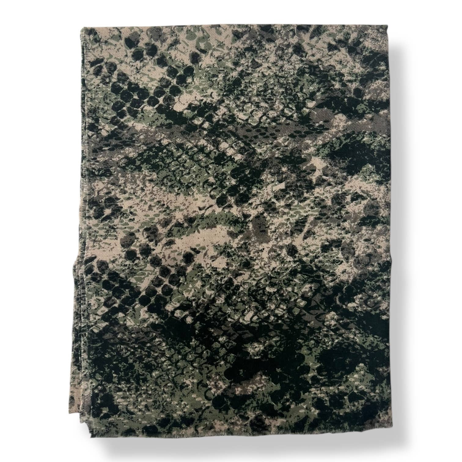 London Scarves – Großhandel Schal – Damen – Abstrakter Schlangenmuster-Schal Mittel Leichtgewicht2