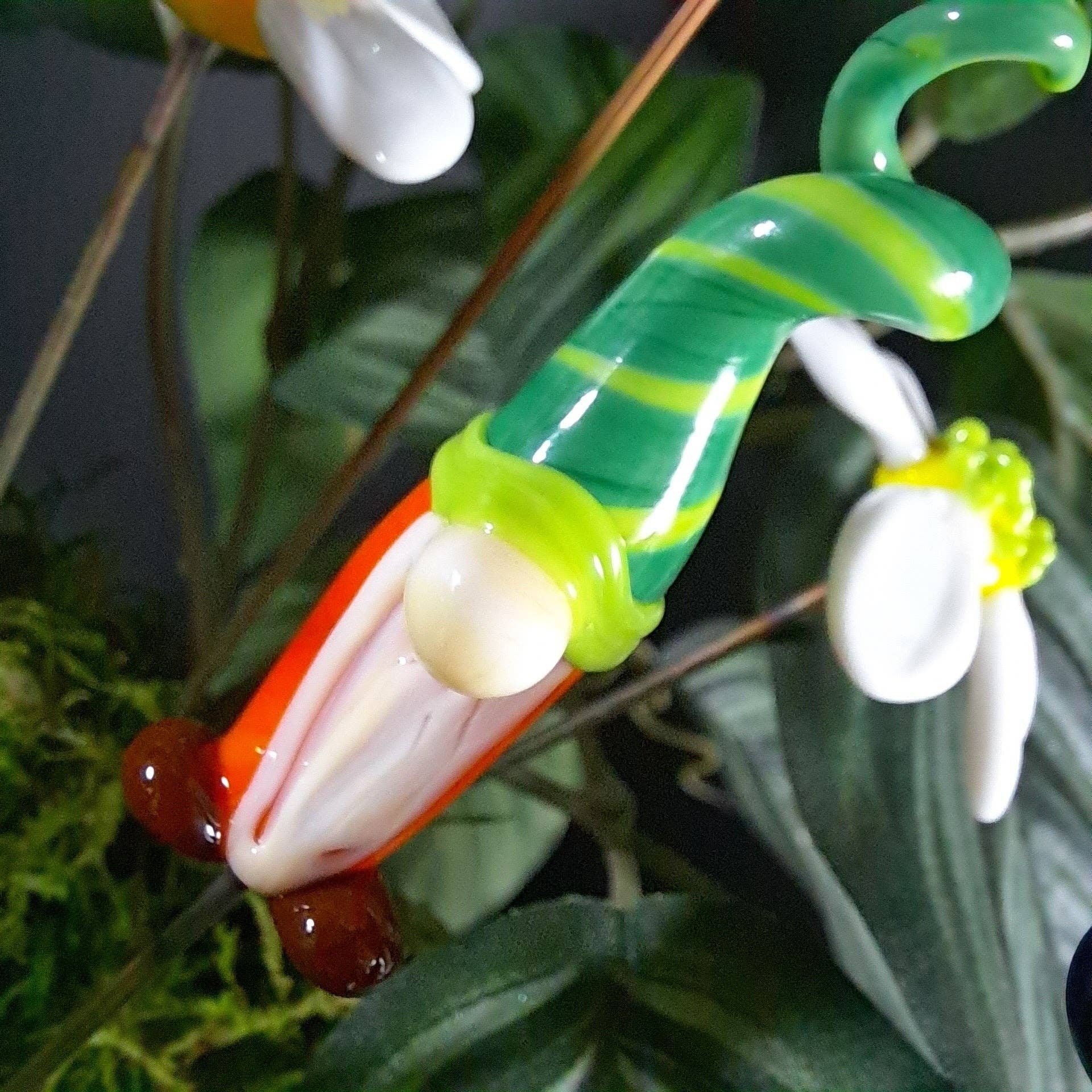 Sunshine Glass Gifts - Wholesale Garden Gnome - Gnome Plant Pals Unique House Plant and Fairy Garden Decor1