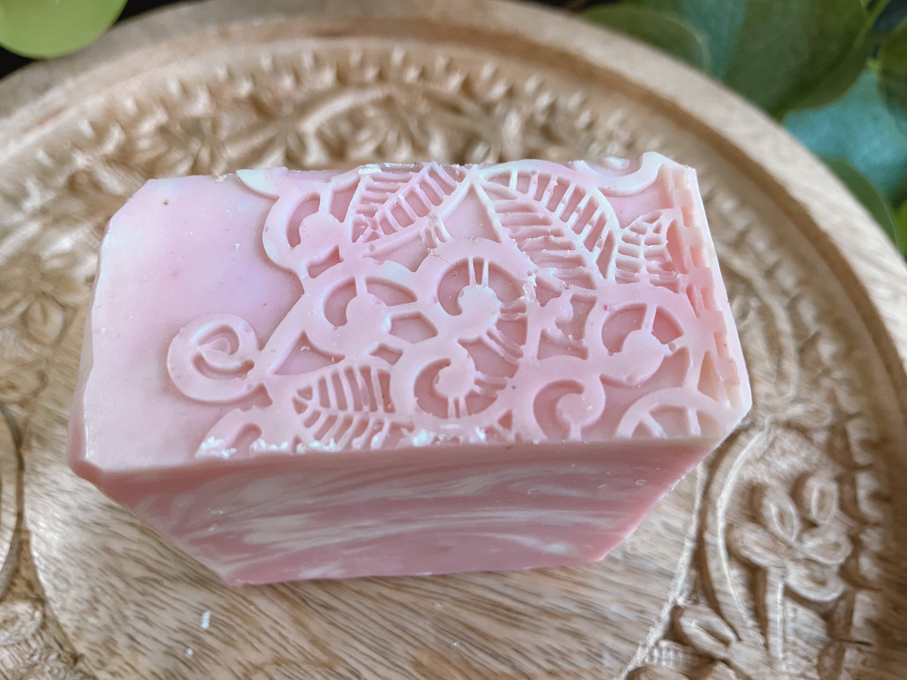 Sacred Lore - Wholesale Bar Soap - Prosecco & Raspberry Soap, Lace Top Soap, Handmade Cold6
