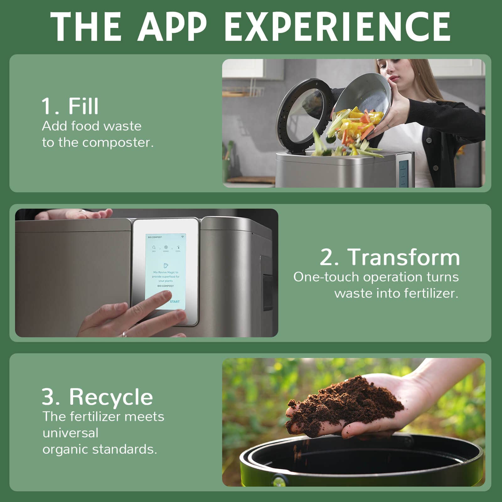 Airthereal - Wholesale Kitchen Appliance - Revive R800 5L WiFi Kitchen Composter9