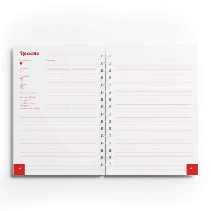 Quartier Libre Papier - Wholesale Cookbook - Recipe Book Free Quarter Peppers3