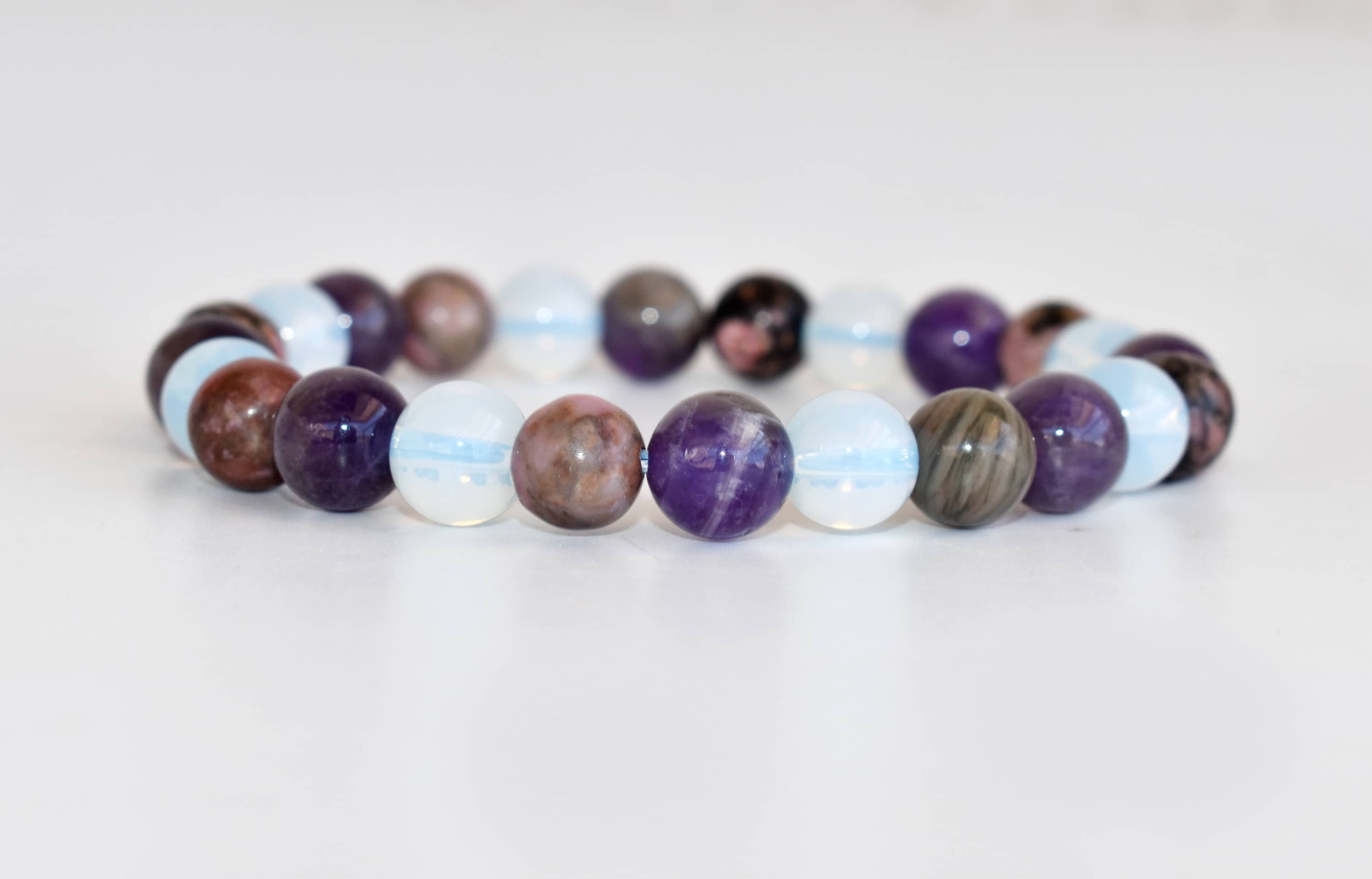 Soothing Crystals - Wholesale Beaded bracelet - Crystal Zodiac Bracelet | Libra | Healing Gemstone Bracelets2