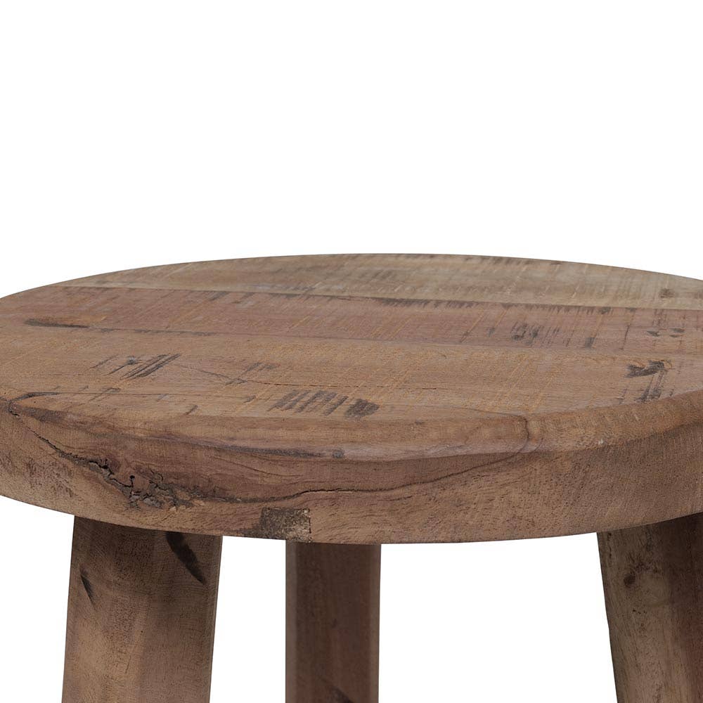 Nature and Style Wohnkultur Import GmbH - Wholesale Stool - Housewood round stool1