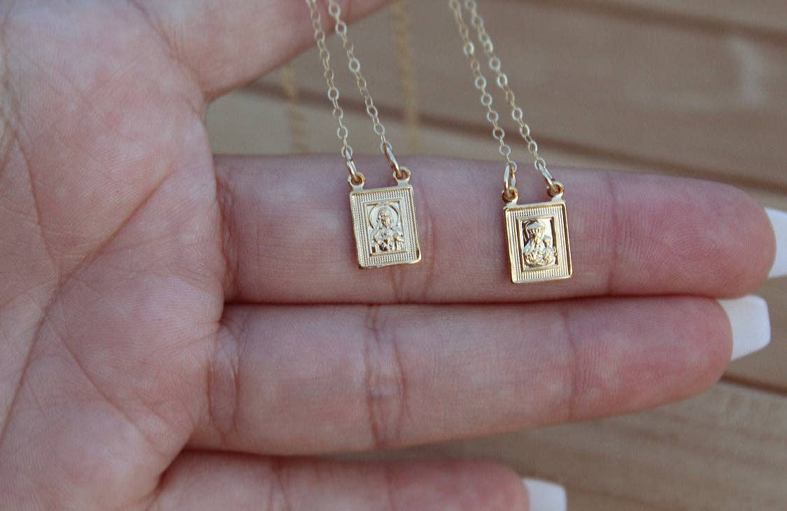 Naomi's Happy Place Shop - Wholesale Pendant/Charm Necklace - Scapular Necklace9