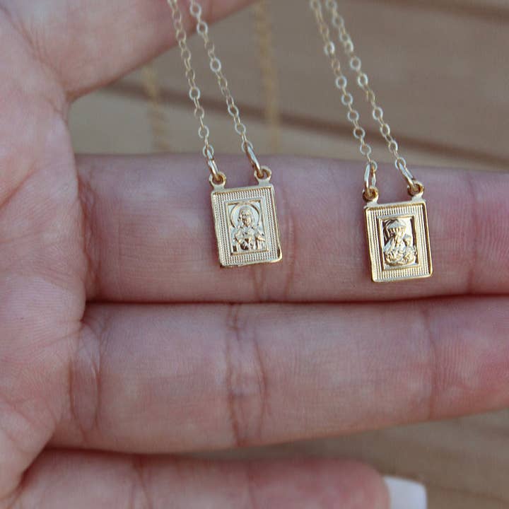 Naomi's Happy Place Shop - Wholesale Pendant/Charm Necklace - Scapular Necklace9