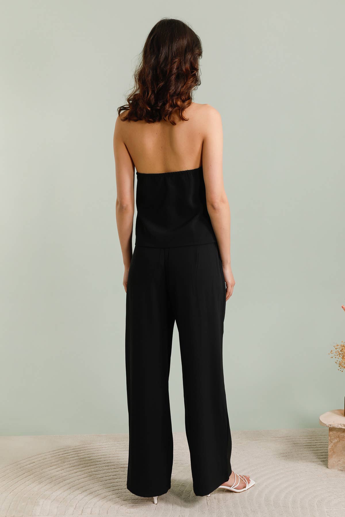 Frime – Großhandel Bluse – Damen – Ärmelloses Top mit Pyramidknöpfen - 260911