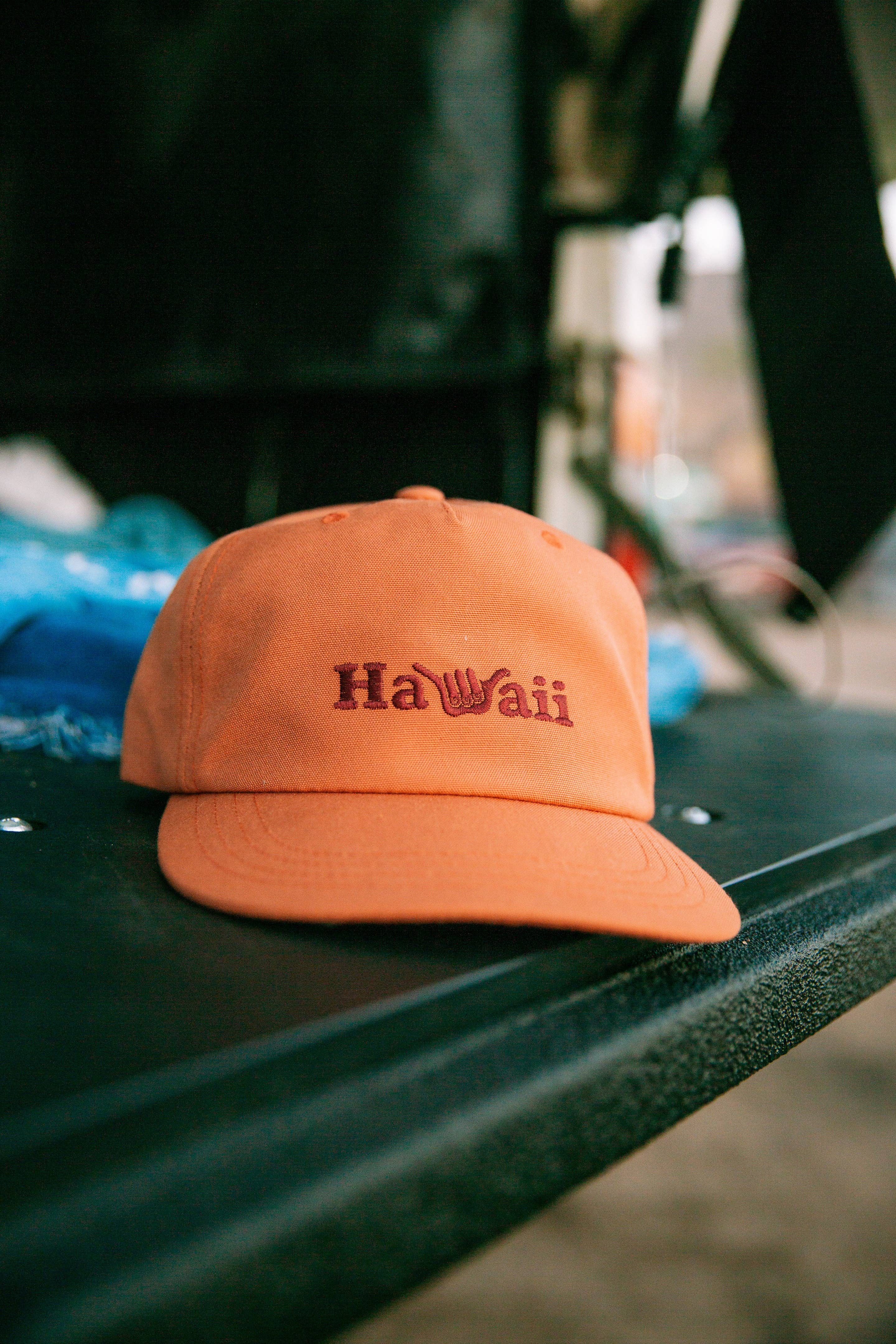 Hang Loose - Venta al por mayor Gorra de béisbol - Unisex - Gorra de poliéster hawaiana, color mandarina6