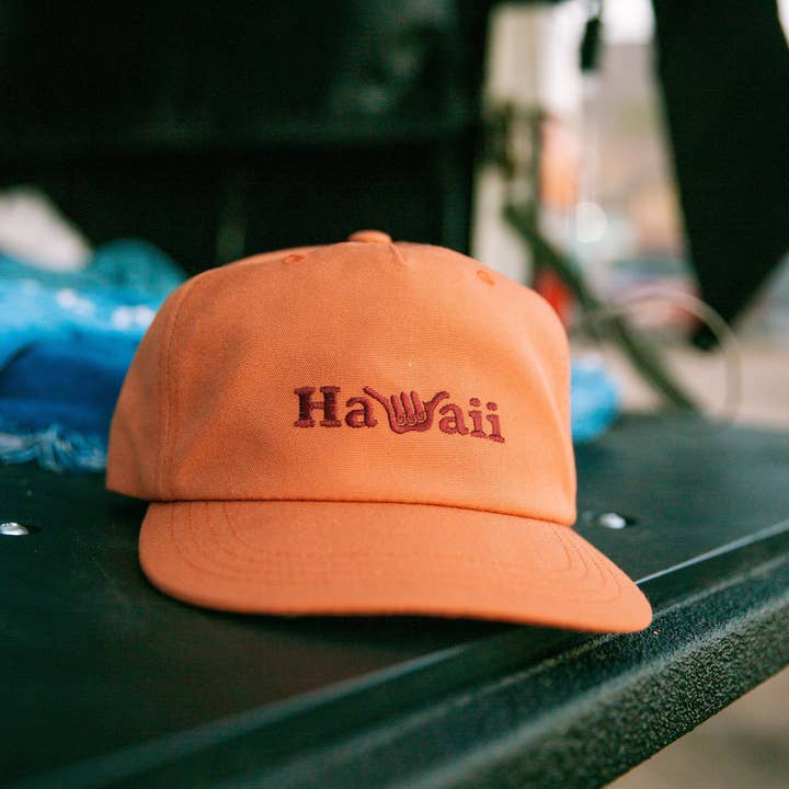 Hang Loose - Venta al por mayor Gorra de béisbol - Unisex - Gorra de poliéster hawaiana, color mandarina6