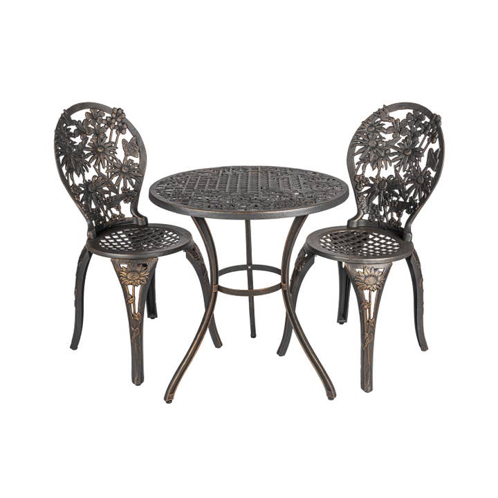 Painted Sky Designs - Wholesale Patio Set - Wildflower Bistro Set4