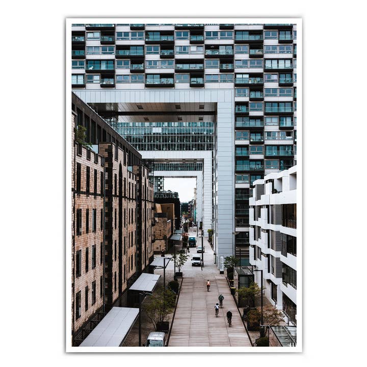 Kranhäuser #1 - Köln Bild - Wandbild, Deko, Souvenir für den Großhandel von 4one Pictures