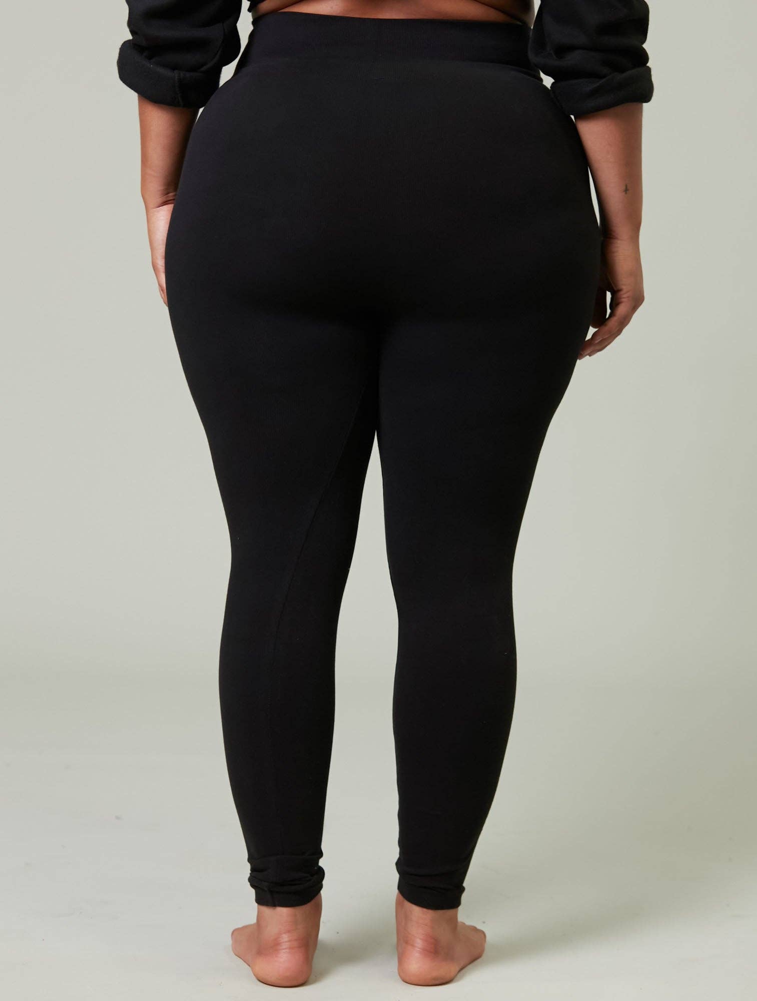 Babes - Wholesale Athletic/Lounge Leggings - Women's - The Cotton Tummy Control Legging (black)1