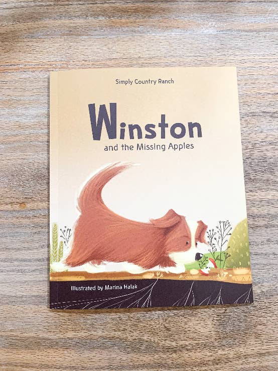 Winston und die fehlenden Äpfel Taschenbuch für den Großhandel von Simply Stained Shop