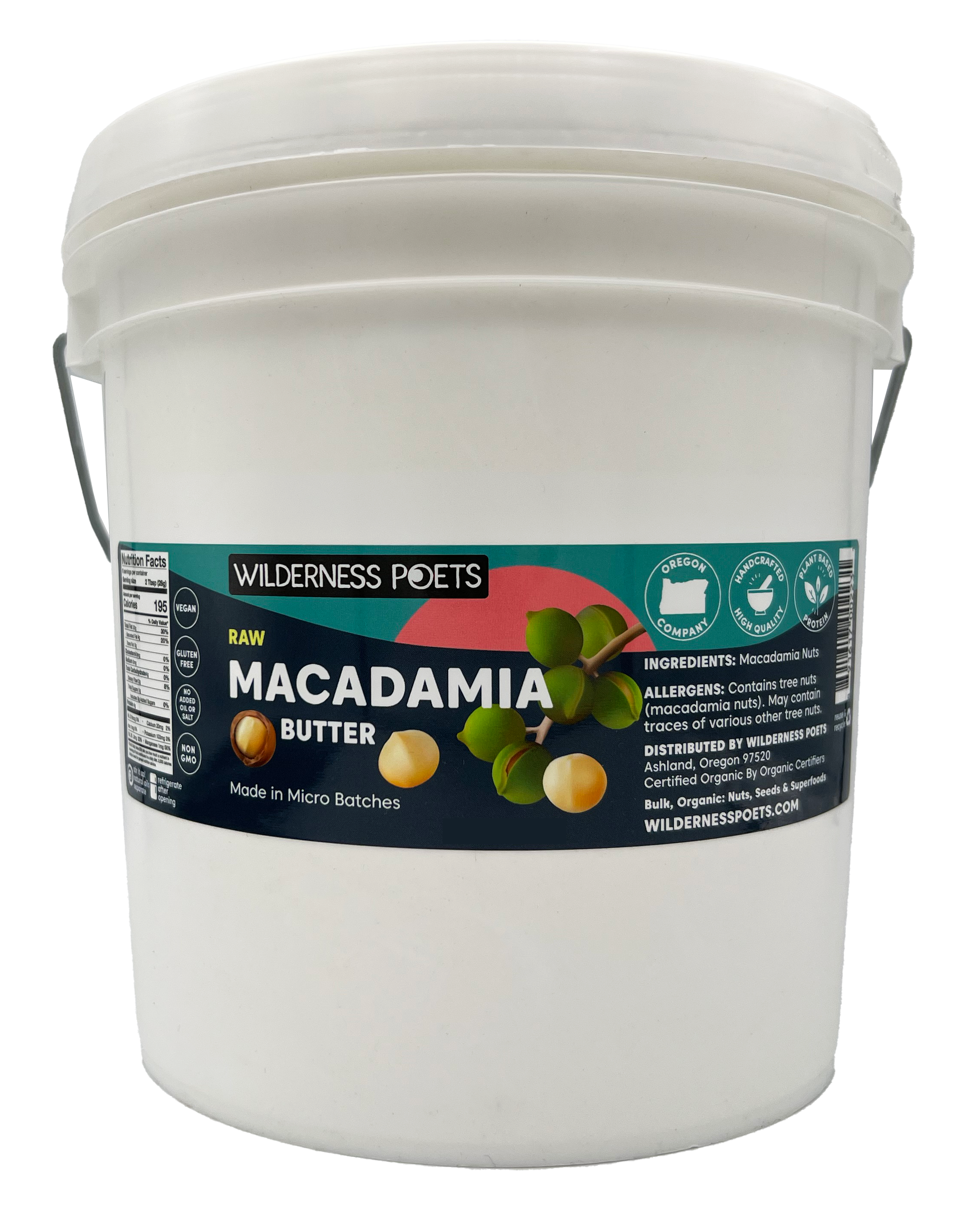Wilderness Poets - Wholesale Nut Butter - Macadamia Nut Butter2