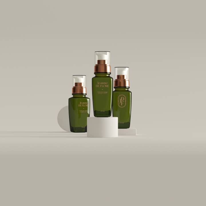 Jeanne de Flore - Wholesale Bath/Body Oil - Body shaving oil - protects & nourishes - organic - 50 ml1