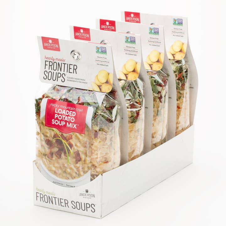 Anderson House | Frontier Soups - Wholesale Soup - Rocky Mountain Trail Loaded Potato Soup Mix