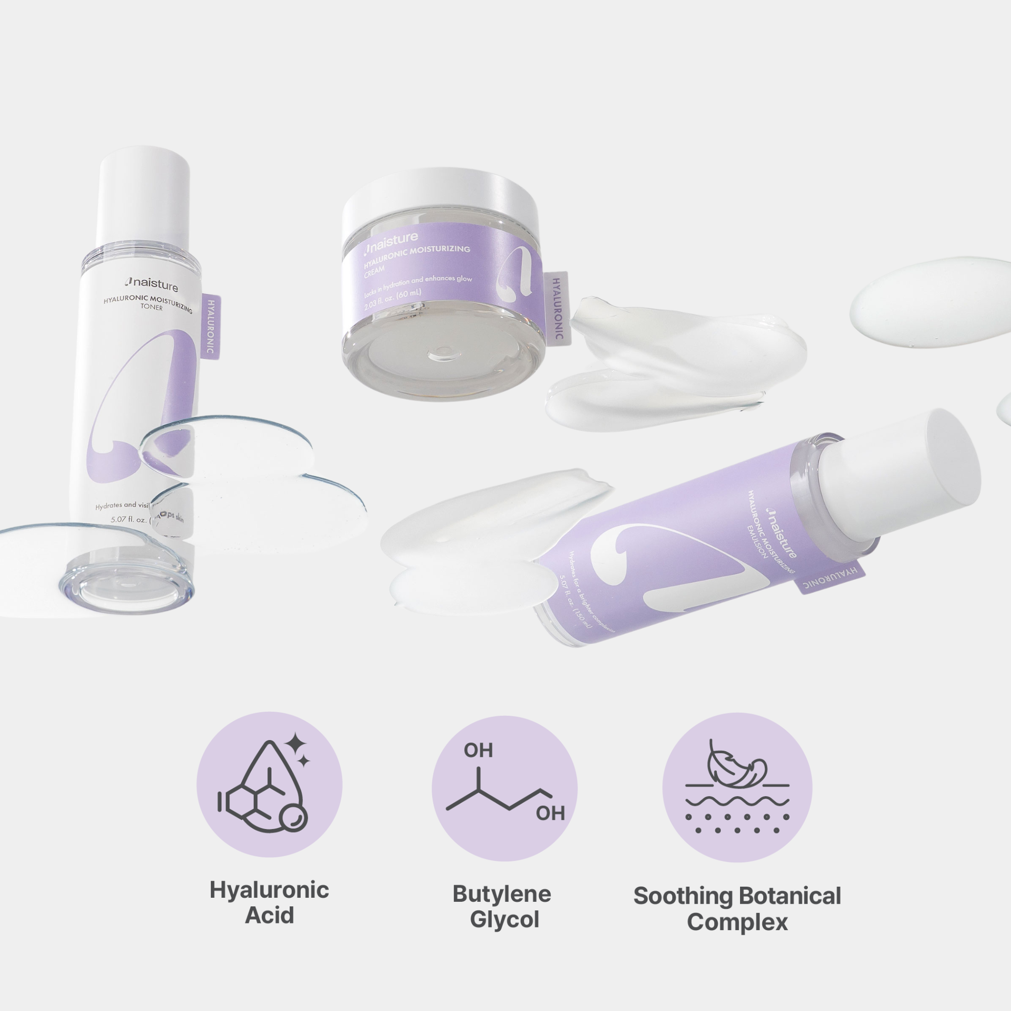 Naisture - Wholesale Facial Moisturizer - Hyaluronic Moisturizing Cream3