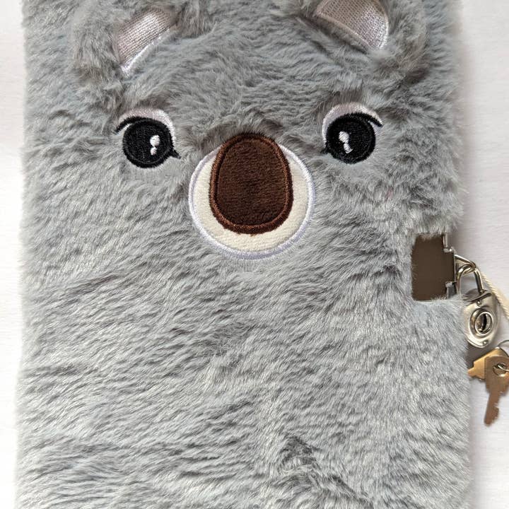 Indie Beacon Book Light - Wholesale Notebook - Furry Friends Locking Diary4