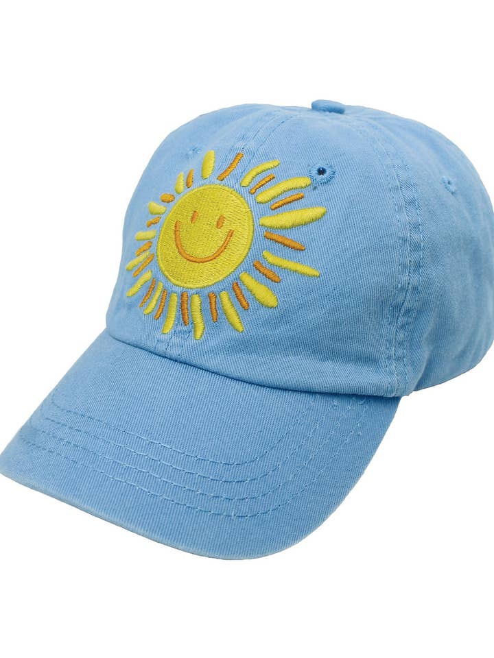 Lake Happy Logo Jugendmütze Carolina Blau für den Großhandel von Lake Happy