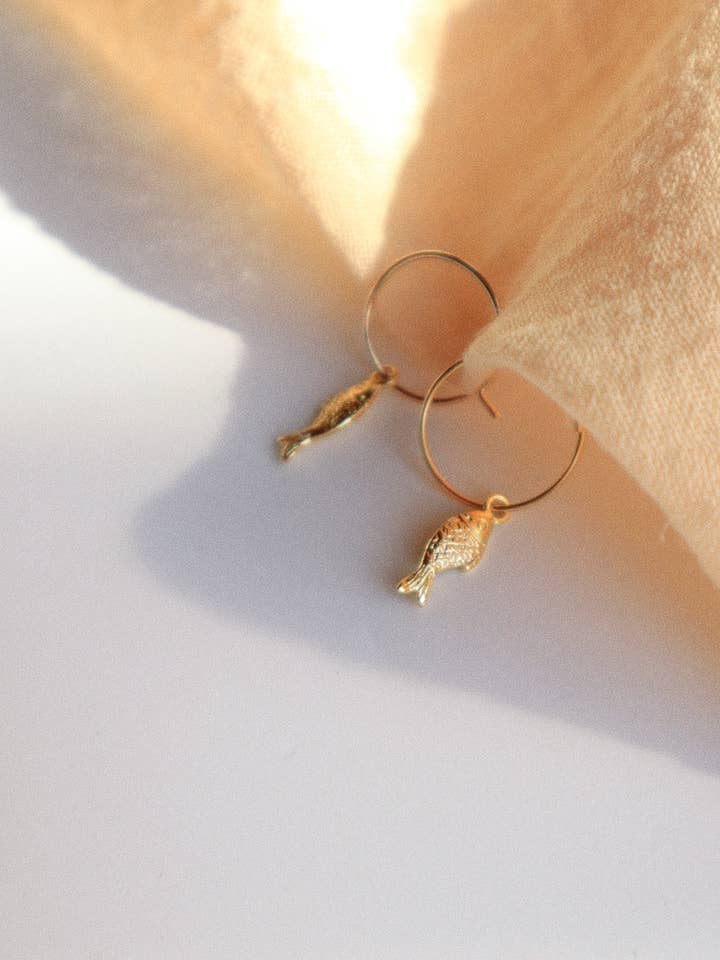 SARDINIA Itty Bitty Hoops for wholesale by Goldie Jewelry