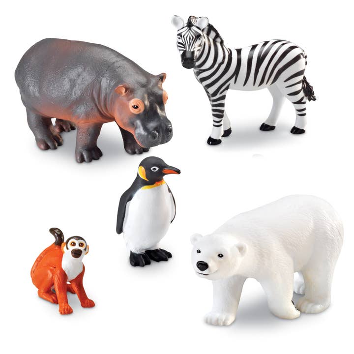 Learning Resources - Wholesale Toy Set - Kids - Jumbo Zoo Animals2