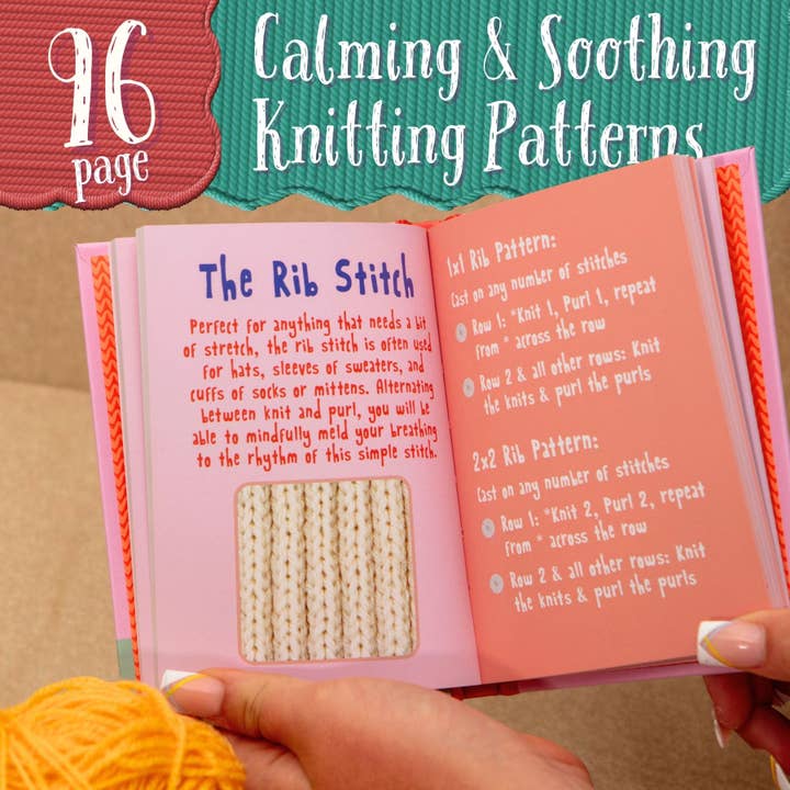 Boxer Gifts EU - Wholesale Crafts, Hobbies & DIY - Mindful Knits Gift Book: Mindfulness & Knitting Patterns1