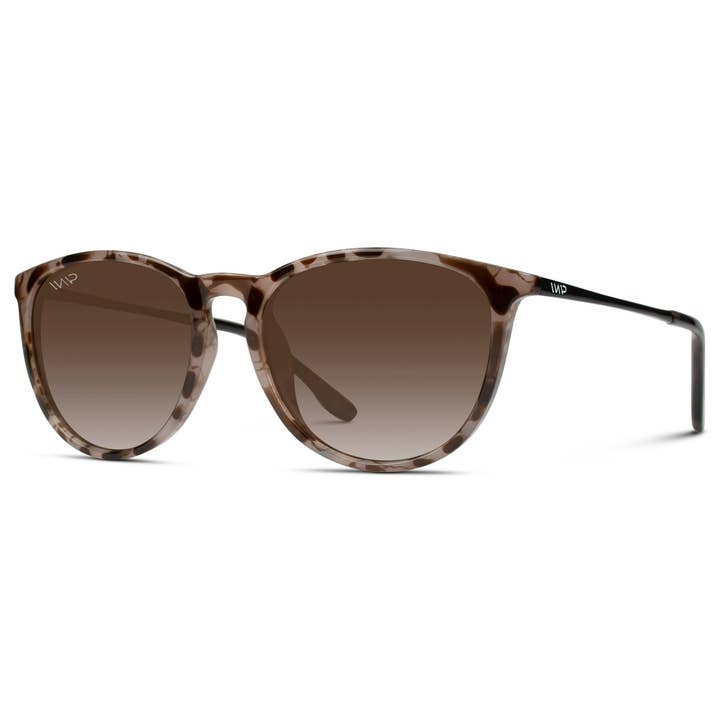 WMP Eyewear – Großhandel Sonnenbrille – Damen – Drew - Polarisierte runde Sonnenbrille für Damen
