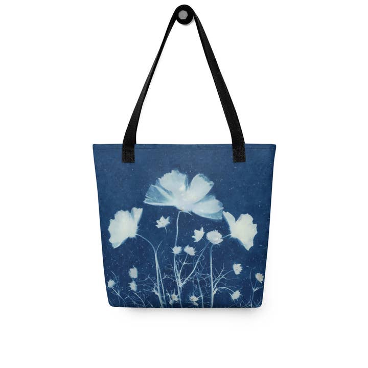 Cosmos Tote Bag for wholesale by Nat Joy Design