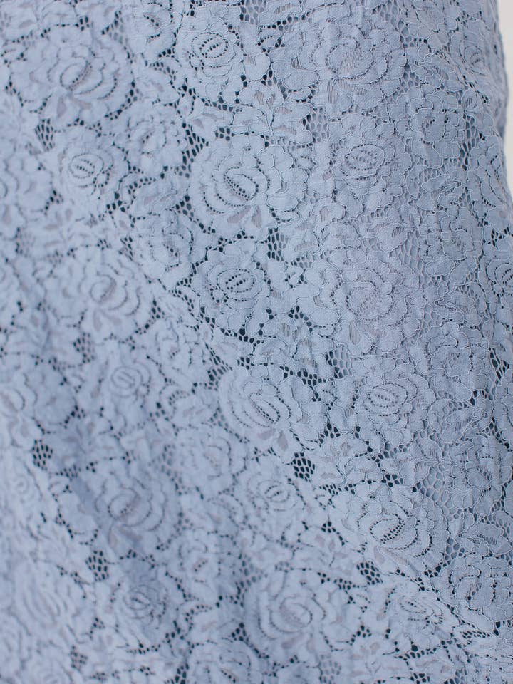 The Main Street Exchange - Wholesale Dress - Women's - 'Odessa' Round Neck Lace Maxi Dress19