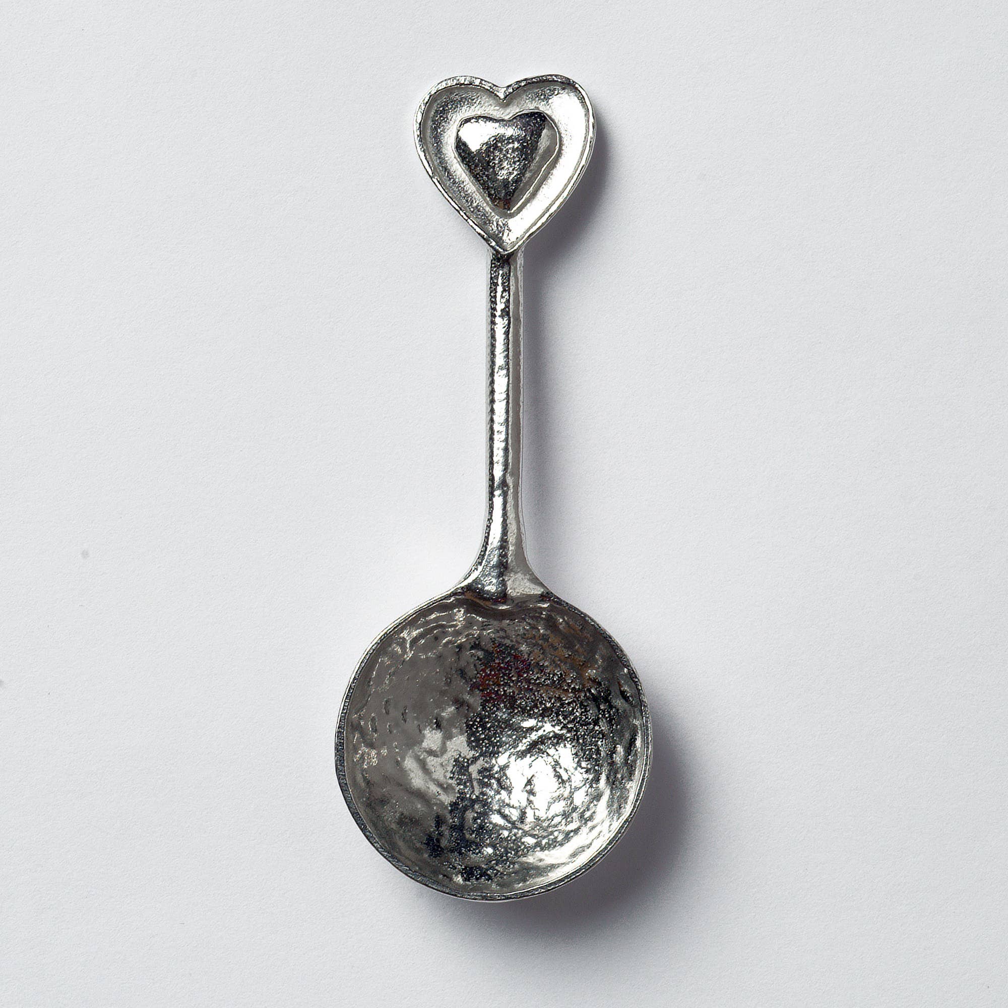 Glover & Smith - Wholesale Kitchen Spoon - Love Heart Small Pewter Sugar Spoon4