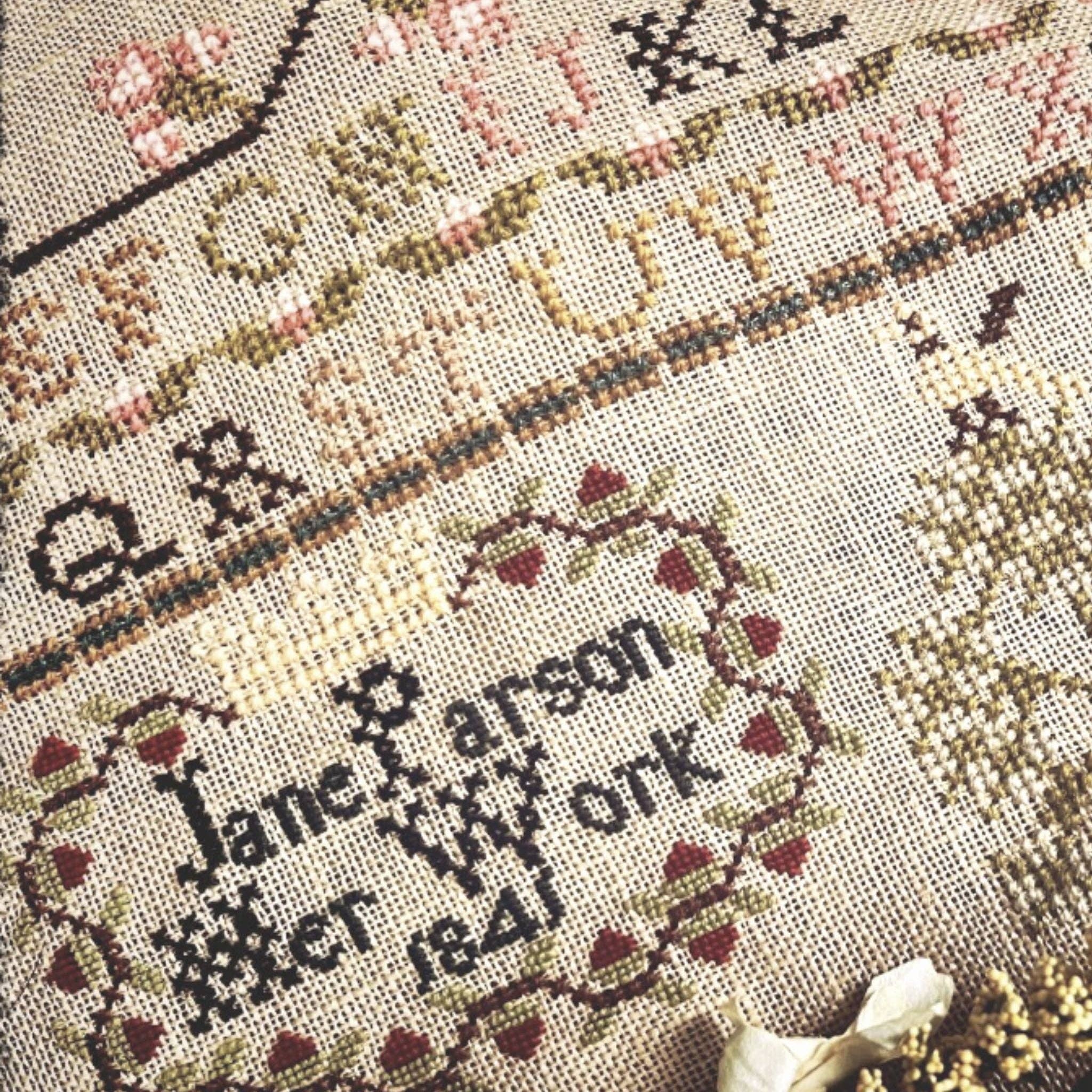 The Wishing Thorn - Wholesale Embroidery/Cross Stitch Supplies - Jane Parson Sampler Pattern 18414