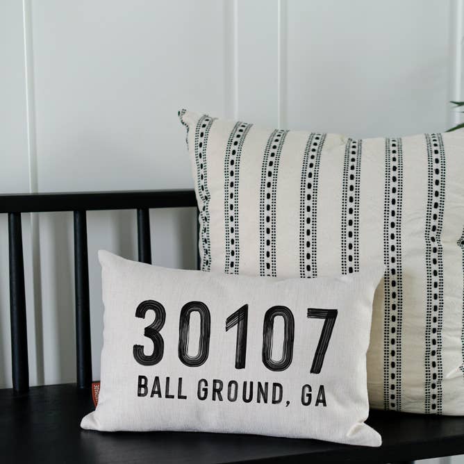 521handmade - Wholesale Throw/Decorative Pillow - Custom Zip Code Pillow with Location5