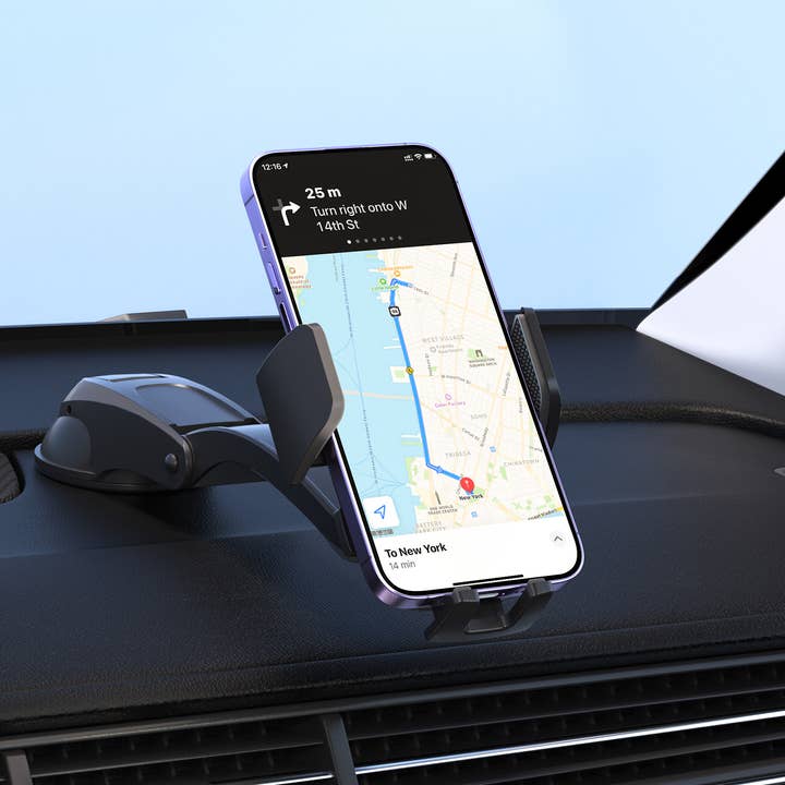 LAX Gadgets - Wholesale Phone/tablet stand - Adjustable Car Dashboard & Desktop Cradle Mount- Retail Pack5