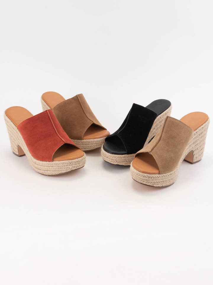 CCOCCI - Vendita all'ingrosso Zeppa - Donna - ESPADRILLAS, TACCO APERTO, PUNTA APERTA, TOMAIA AUDACE4