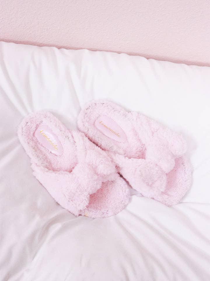 Blush CLOUD - Plush Fuzzy Slippers for wholesale on Faire6