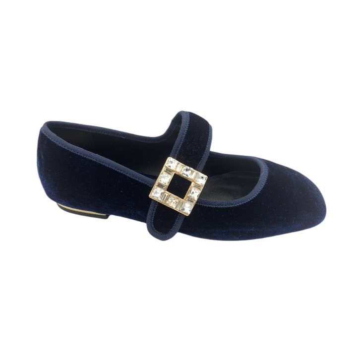 Venezianas Scarpe Originali - Wholesale Flats - Women's - Antonelli Marine Velvet