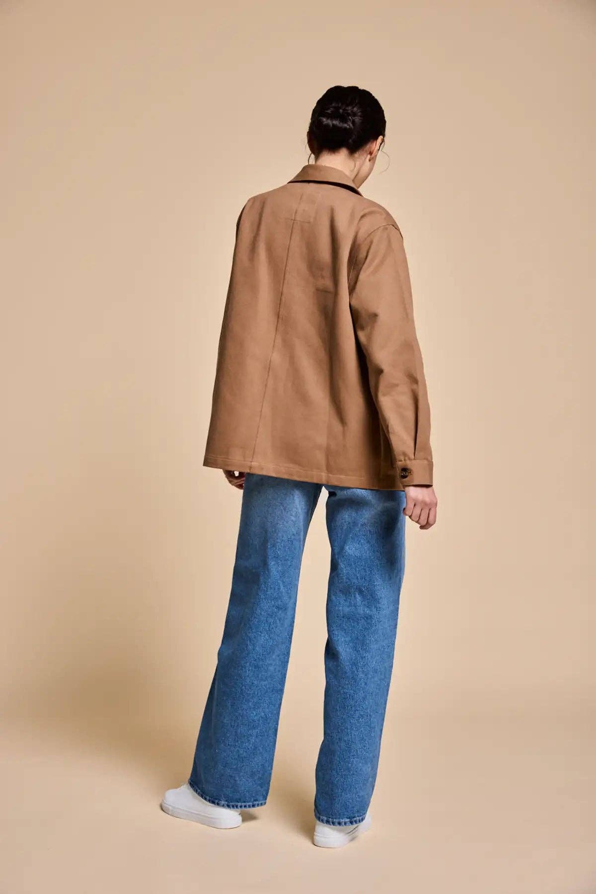 Hindbag – wholesale Jacket – Men's – Marcel Cinnamon Unisex Jacket3