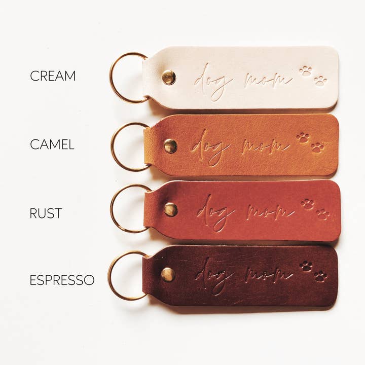 Twin Sparrow - Wholesale Keychain - Women's - "Dog Mom" Script Keychain4