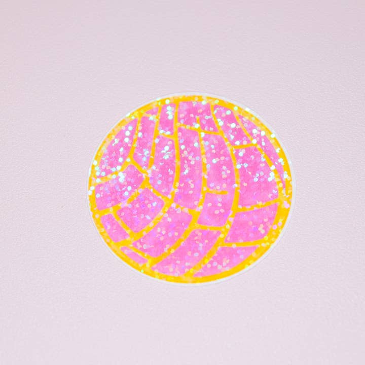 Espyz Studio - Wholesale Sticker - Pink Concha- Pan Dulce - Latina Sticker - Mexican Food2