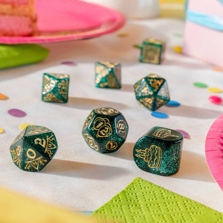 Cardshouse - Wholesale Dice - Happy Birthday Dice Set: Balloons Q-WORKSHOP4