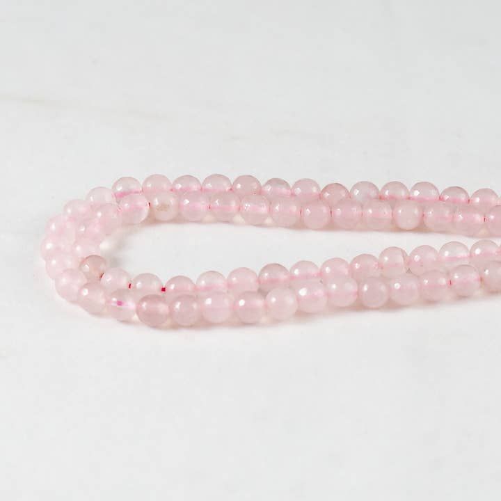 Soothing Crystals Beads – Engroshandel Perler – Farvet Facetteret | Rosenkvarts | Ædelstensperler | Krystalperler14