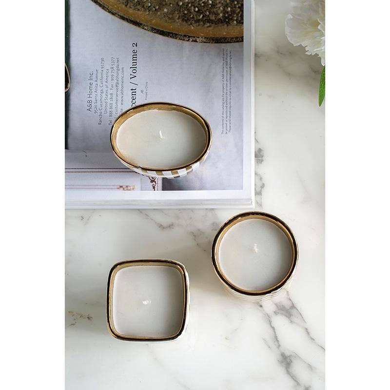 A&B Home Group Inc. - Wholesale Jar/Filled Candle - S/3 Bling Candles1