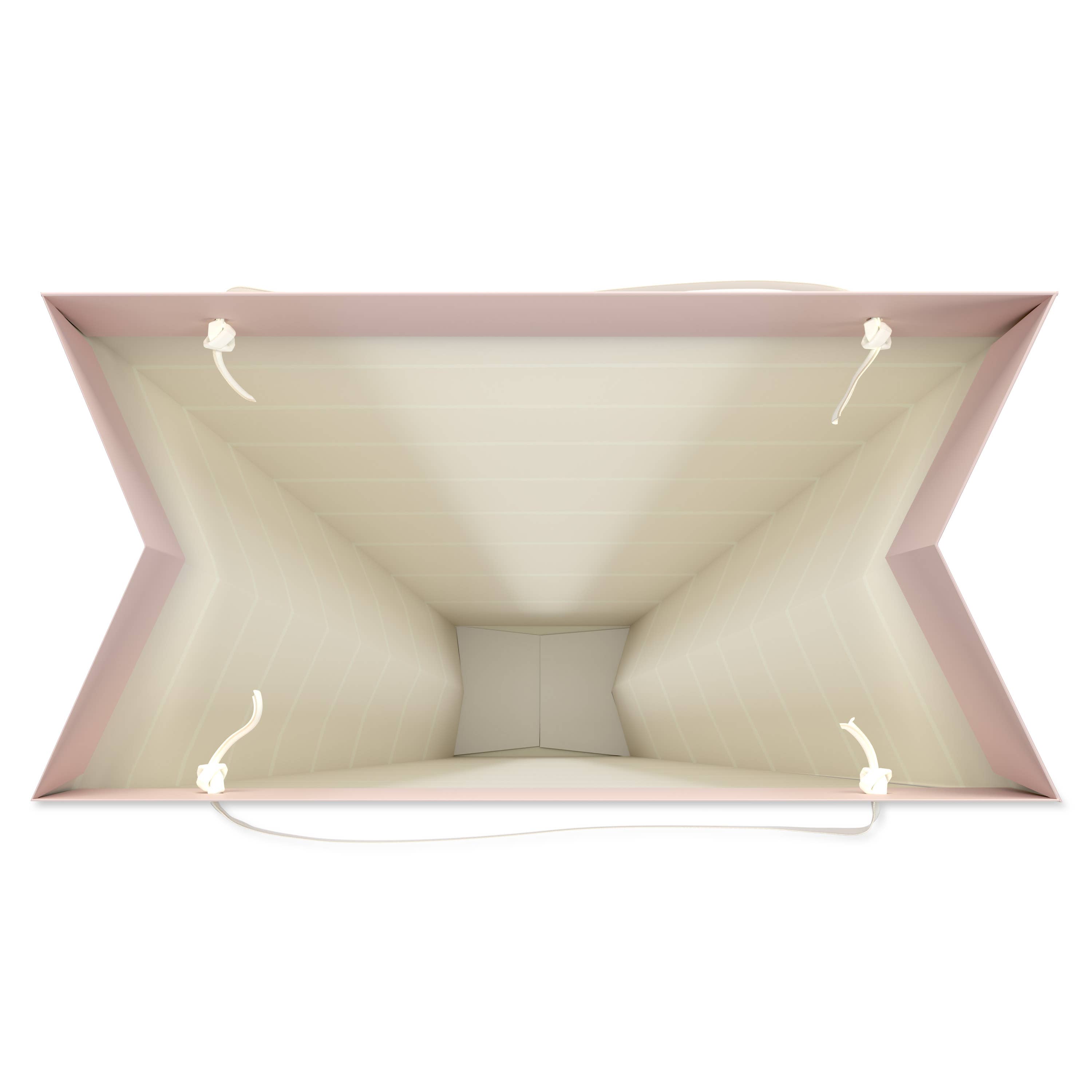 DICKENS INC. - Wholesale Gift Bag - Flower Bouquet Bag - Pink with stripes4