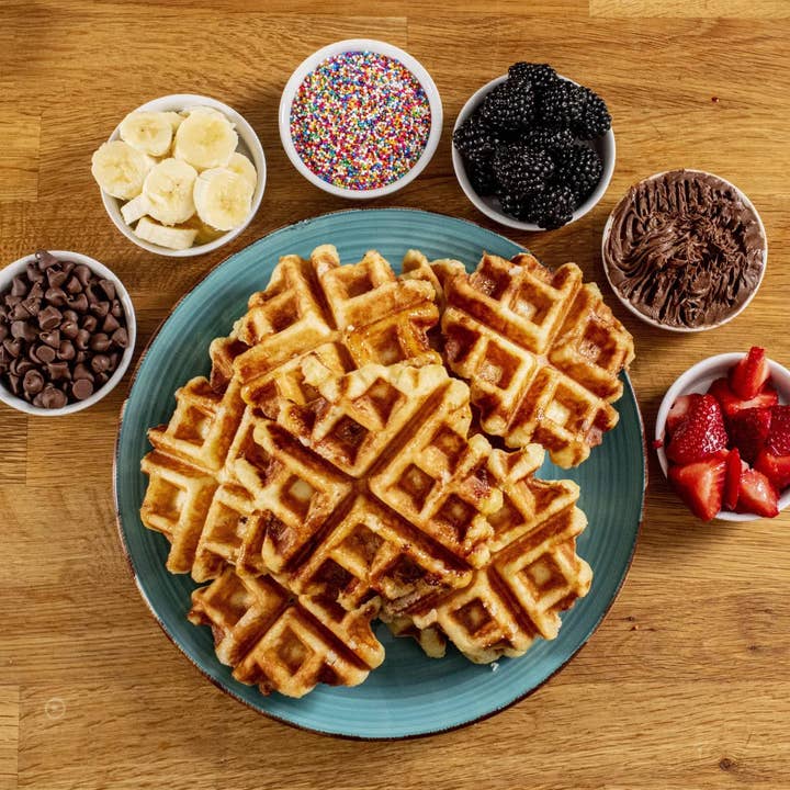 PRE-ORDER ORIGINAL ready to eat waffles for wholesale by Wafel-Bitte