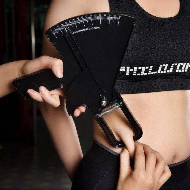 VIGOR - Venta al por mayor Cintas métricas - Calibrador digital de grasa corporal, pliegue cutáneo, calibrador de grasa corporal, medidor de grasa corporal, plicómetro (paquete de 10)11