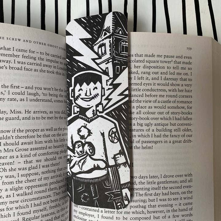 Frankenstein Gothic Bookmark for wholesale by Blockforest