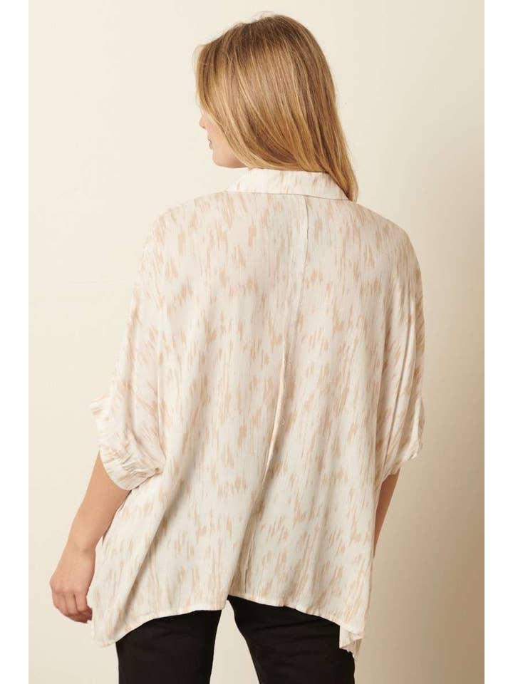 mittoshop – wholesale Tröja med knappar – Dam – H14773A-GAZE BUBBLE DOLMAN ÄRMAD BLUS7