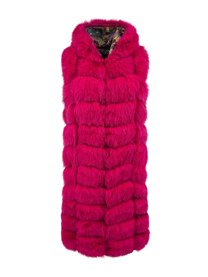 Limited Edition Luxury Fox Fur by Moena Moxham #2 for wholesale by Moena Moxham Inc