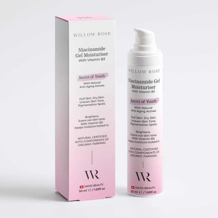 Hydraterende gel met niacinamide voor wholesale door Willow Rose
